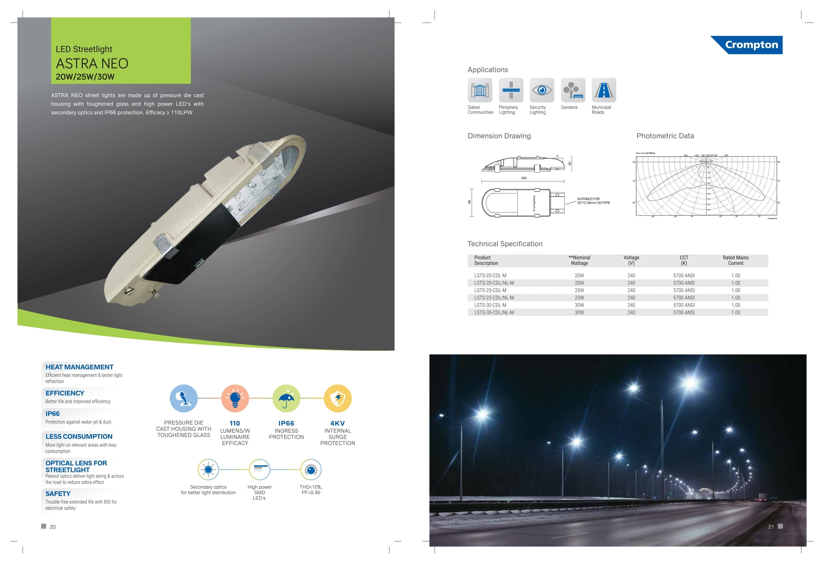 LED Street light ASTRA NEO