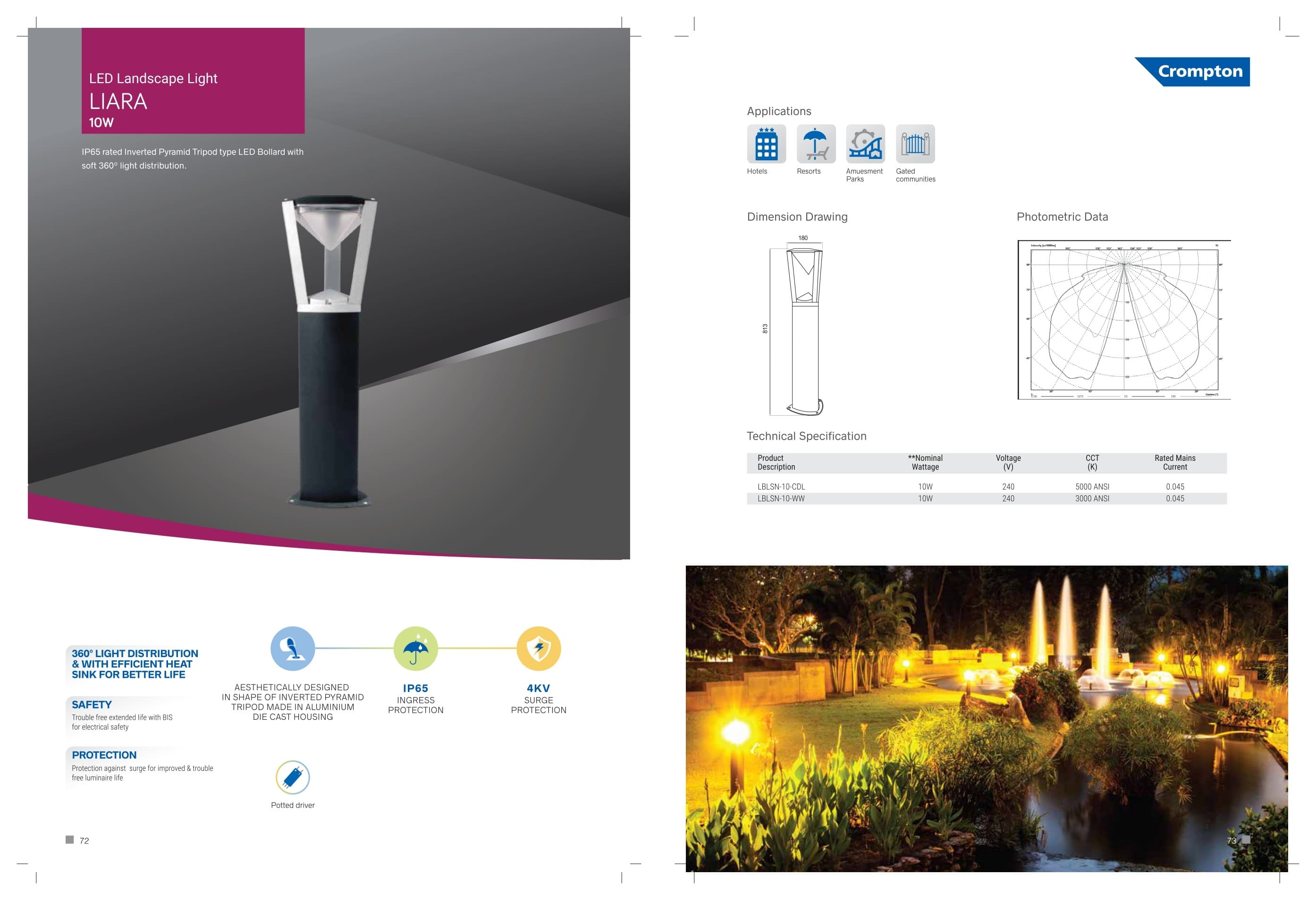 LED Landscape Light LIARA