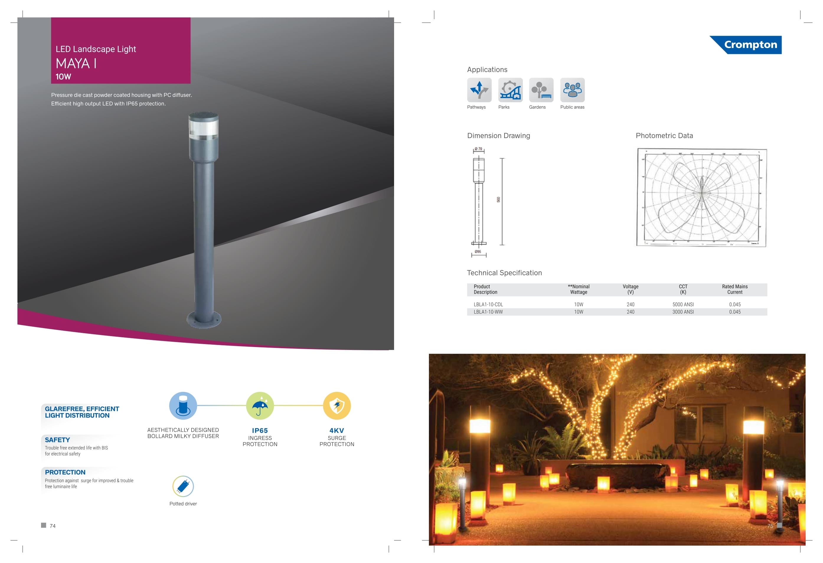 LED Landscape Light MAYA I