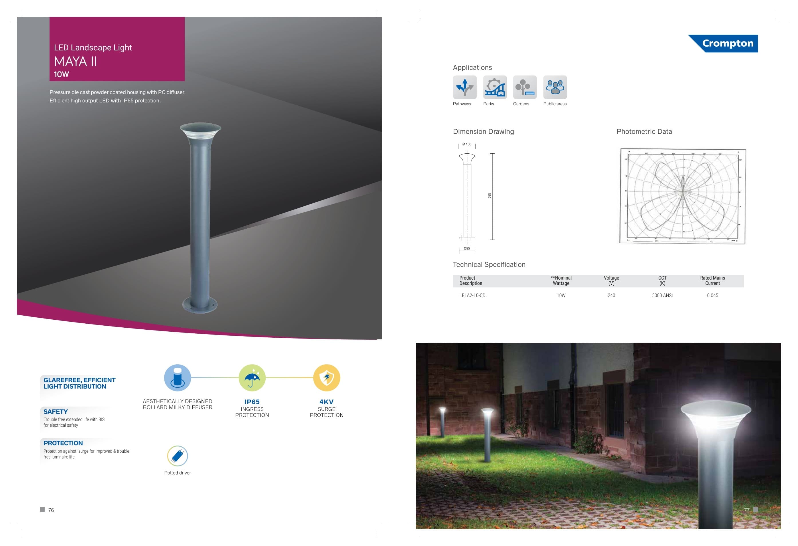 LED Landscape Light MAYA II