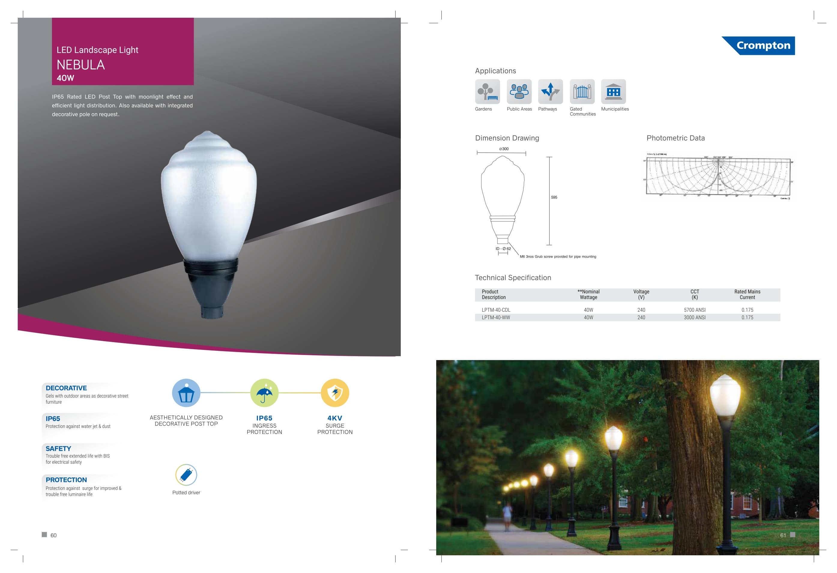 LED Landscape Light NEBULA