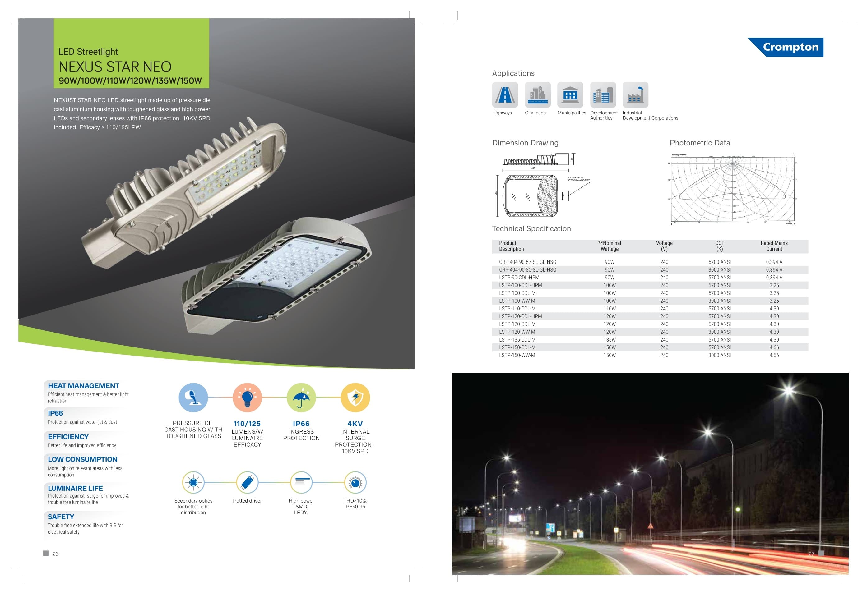 LED Street light NEXUS STAR NEO