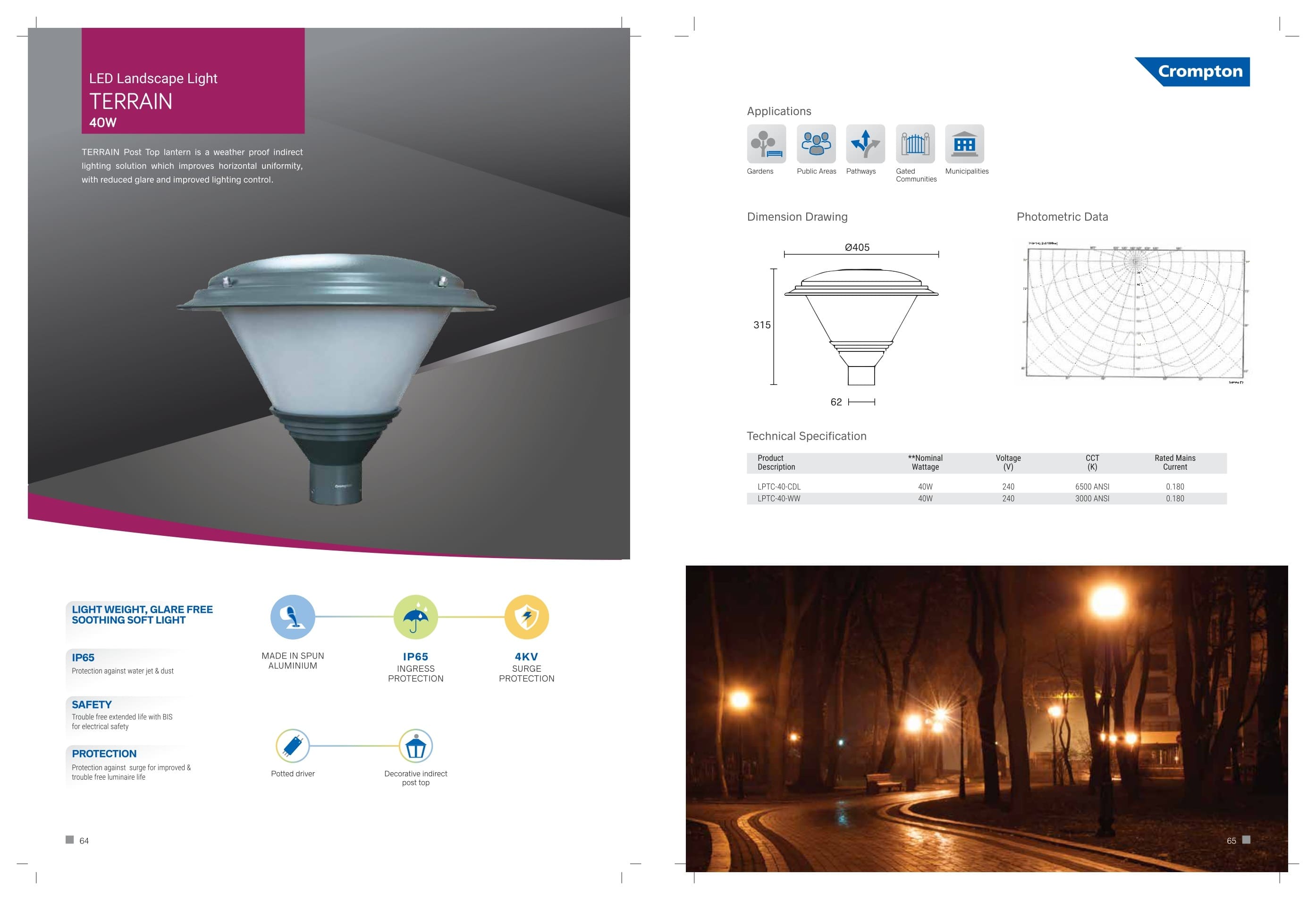 LED Landscape Light TERRAIN
