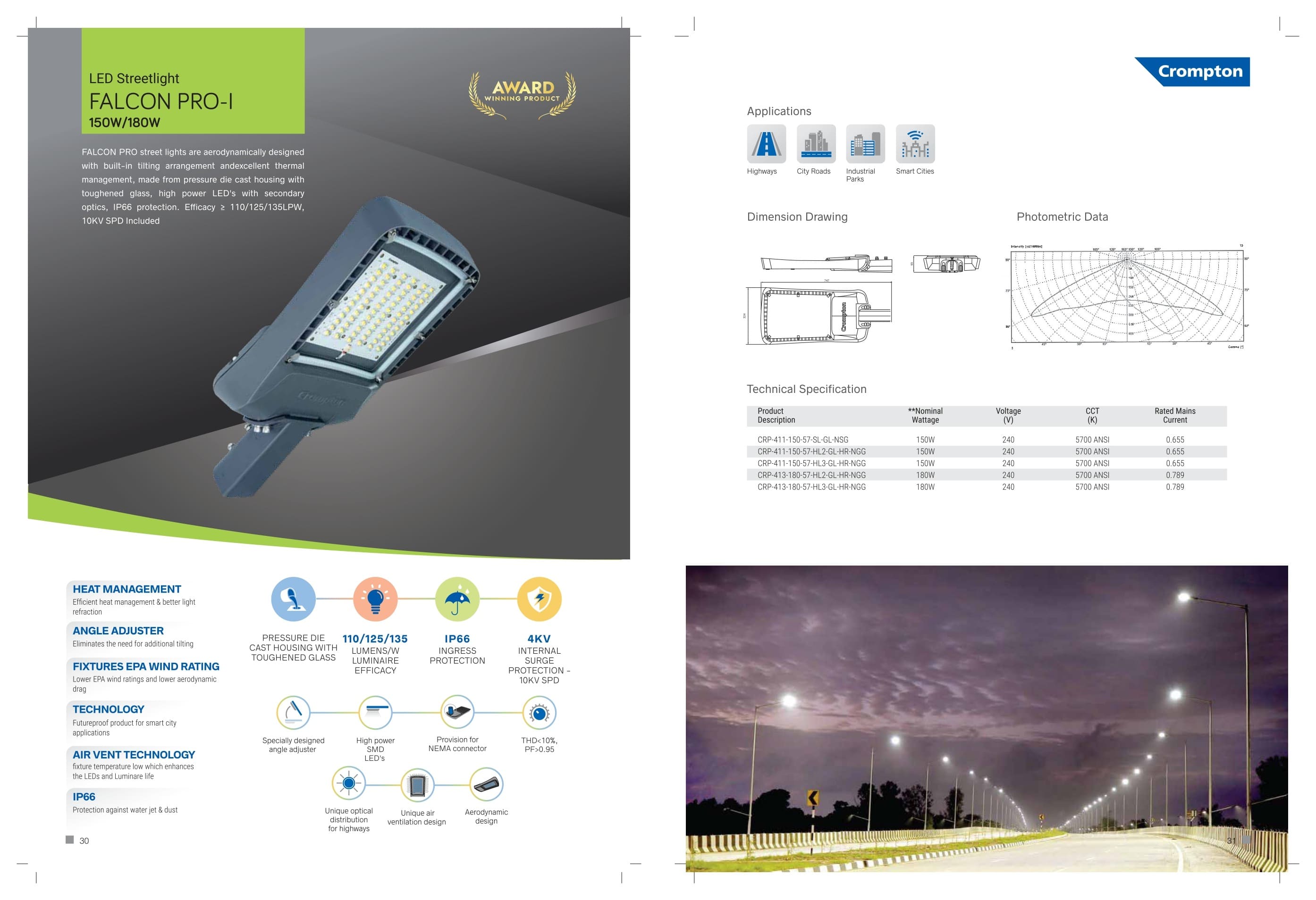 LED Street light FALCON PRO-I