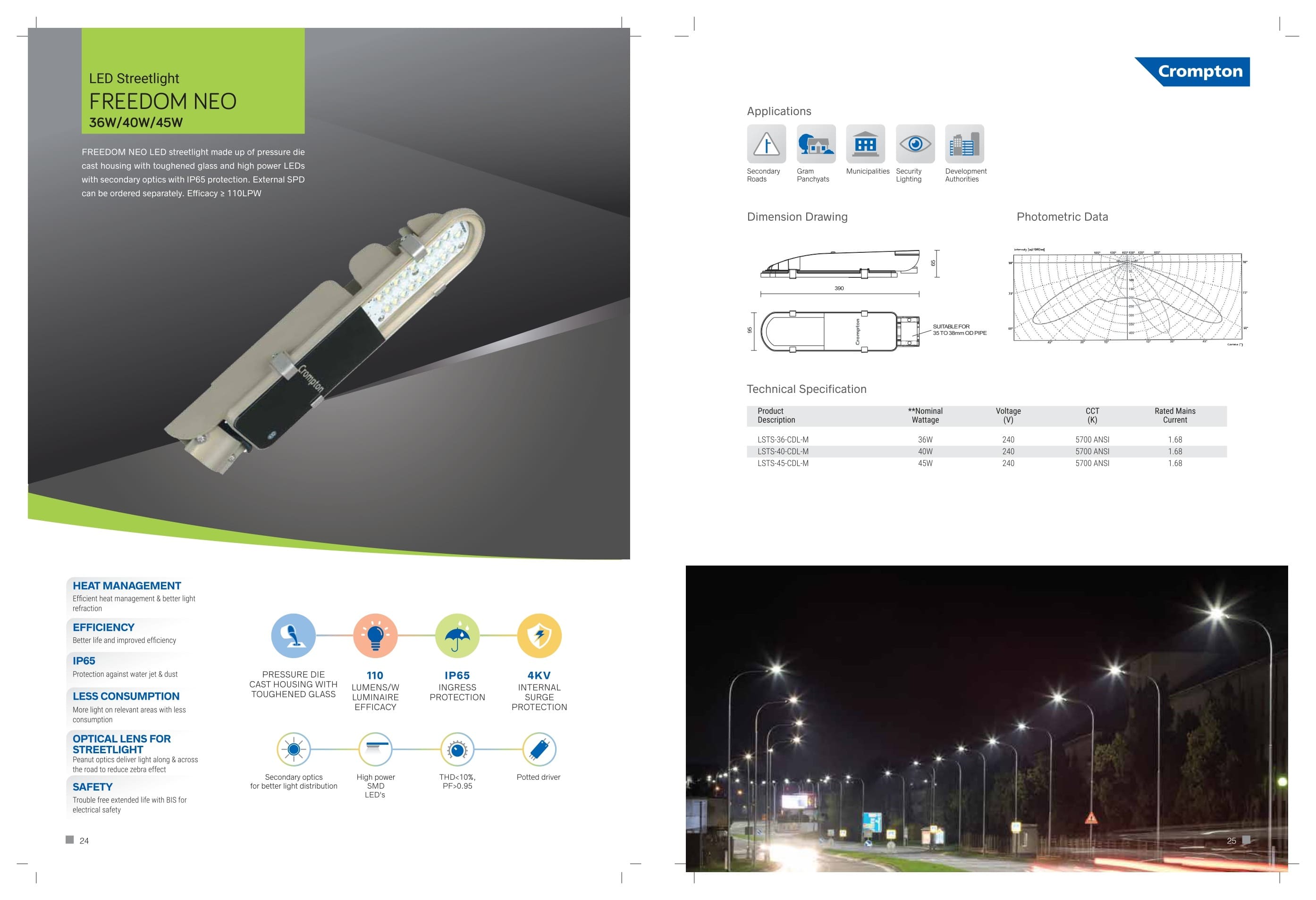 LED Street light FREEDOM NEO