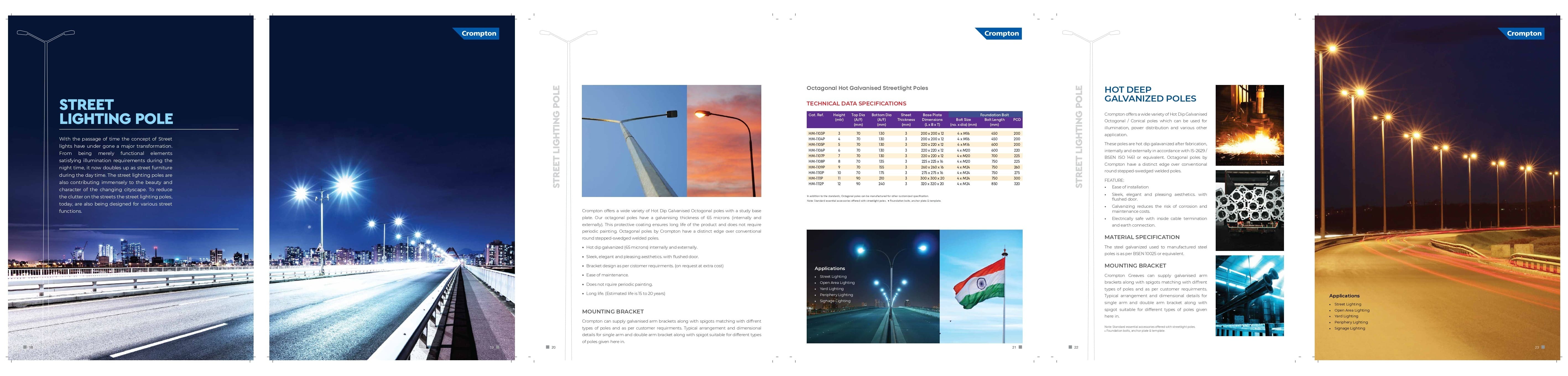 Street Lighting Poles