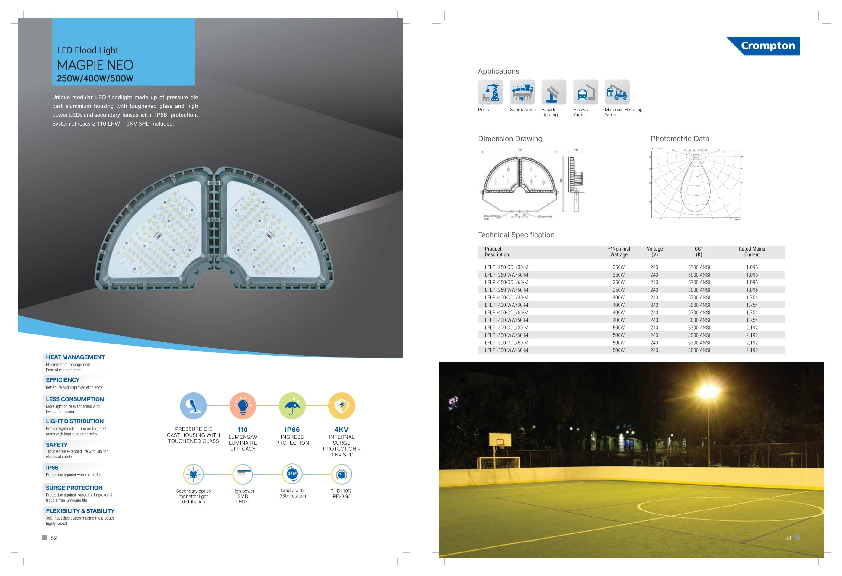 LED Flood light MAGPIE NEO
